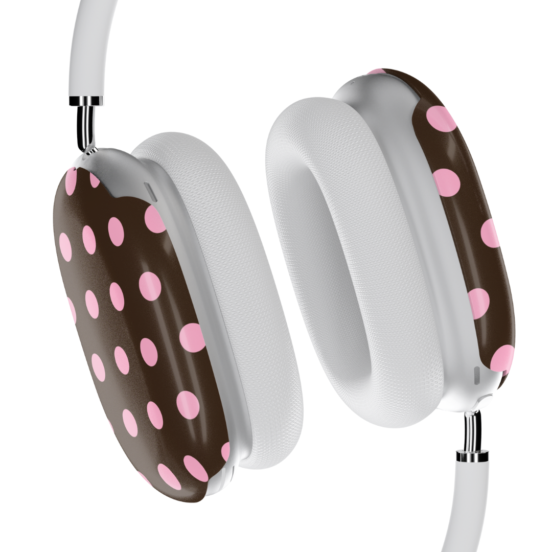 Chocolate Polka AirPod Max Case