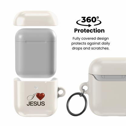 I Heart Jesus AirPod Case