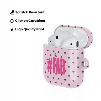 Pink Dot Fab AirPod Case