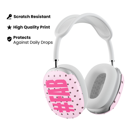 Pink Dot Fab AirPod Max Case