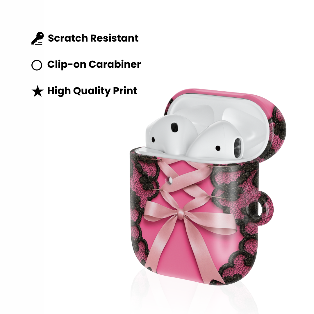 Pink Corset AirPod Case