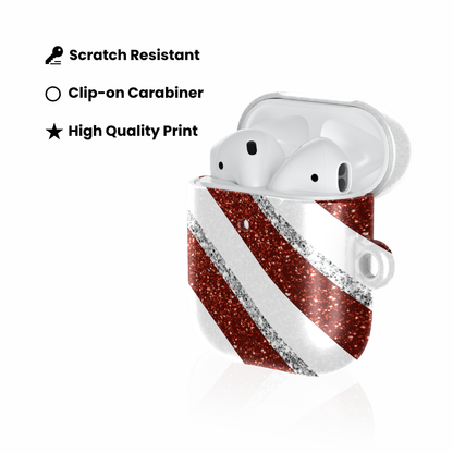 Candy Cane AirPod Case