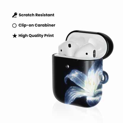 Blue Lilly AirPod Case