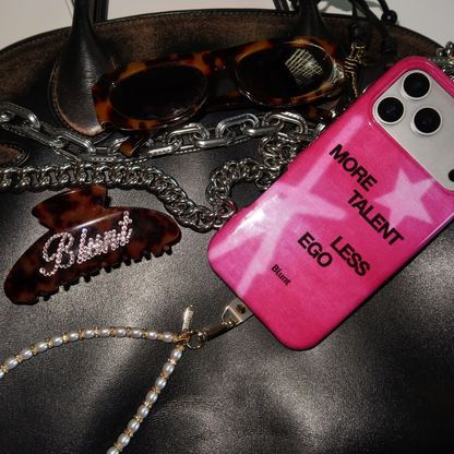 Golden Pearl Phone Charm