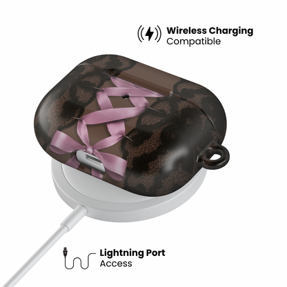 Brown Corset AirPod Case