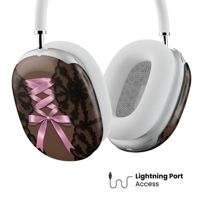 Brown Corset AirPod Max Case
