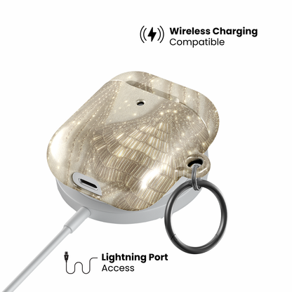 Golden Fringe AirPod Case