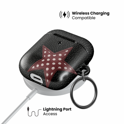 Polka Star AirPod Case