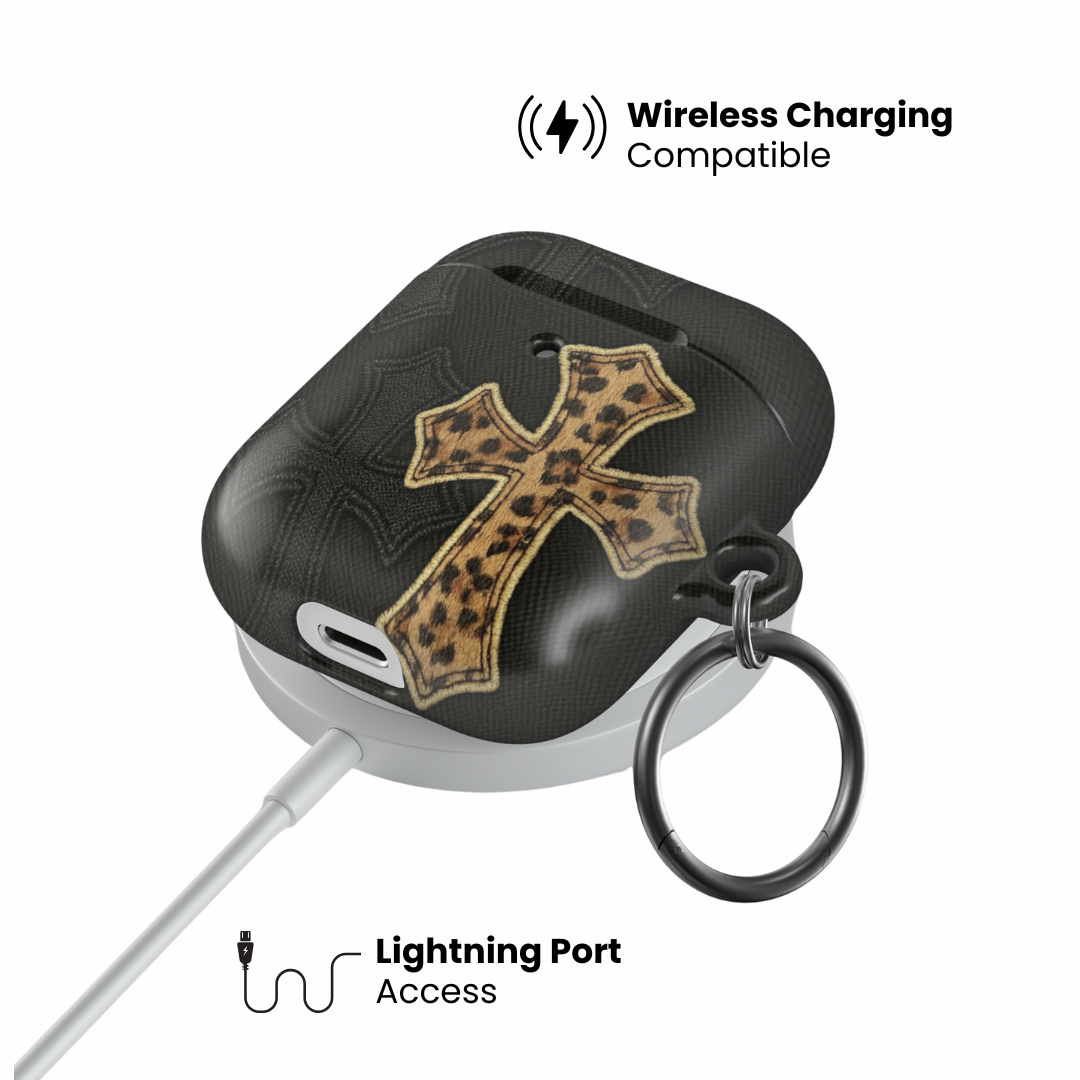 Cheetah Cross AirPod Case