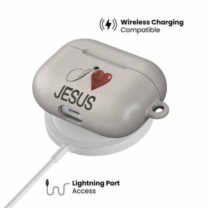I Heart Jesus AirPod Case