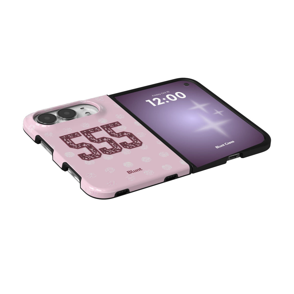 555-pink-polka-iphone-case iPhone 18 Duo case, view 5
