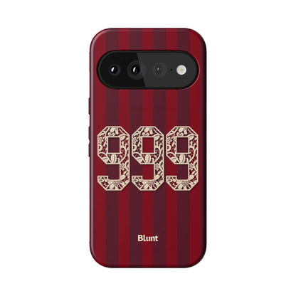 999 Crimson Stripe Pixel Case - Blunt Cases