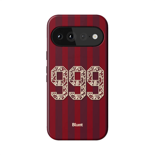 999 Crimson Stripe Pixel Case - Blunt Cases