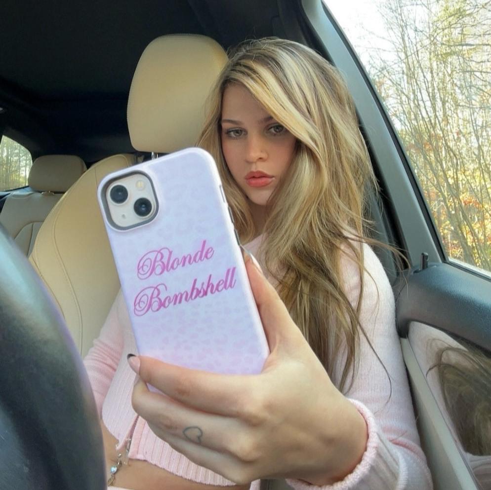 Blonde Bombshell iPhone Case