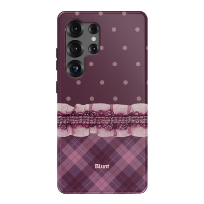Lilac-Lattice-samsung-case-S25 Ultra-1