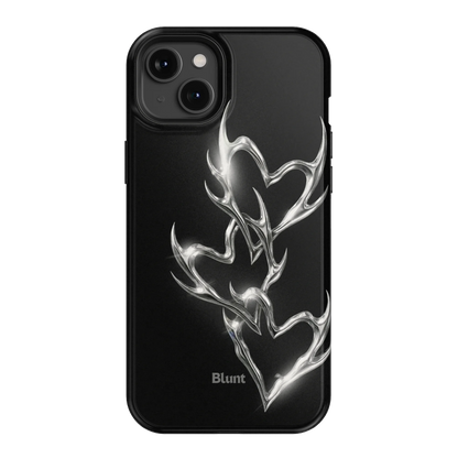 Chrome Flame iPhone Case