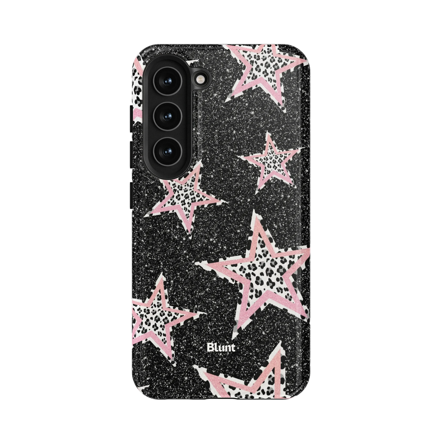 Pink Zebra Stars Samsung Case