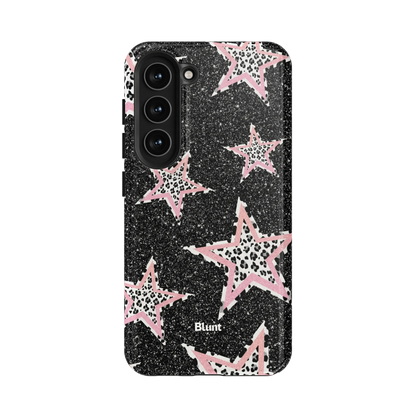 Pink Zebra Stars Samsung Case