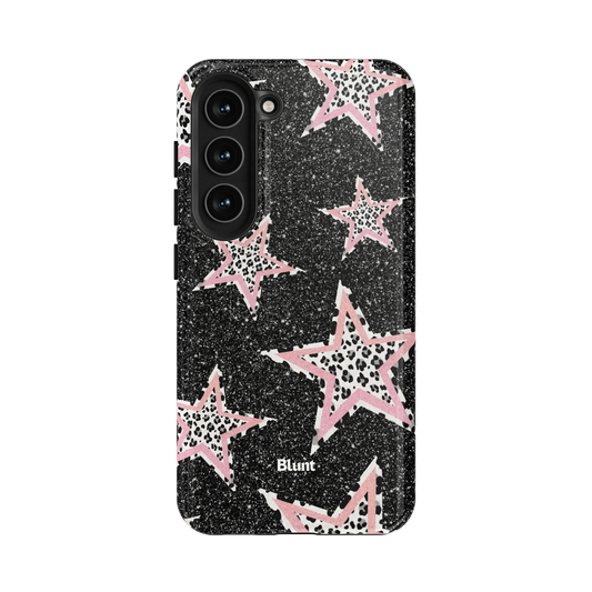 Pink Zebra Stars Samsung Case