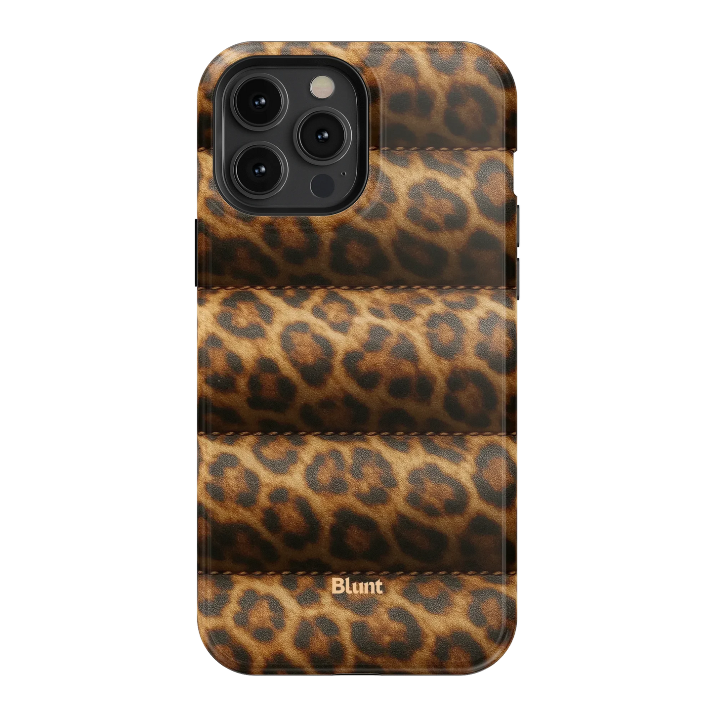 Cheetah Puffer iPhone Case