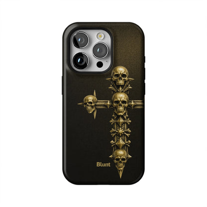Skull-Oath-iphone-case-iPhone 15 Pro-1