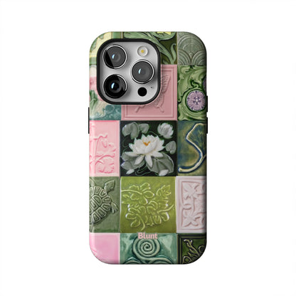Grid-Garden-iphone-case-iPhone 14 Pro-1
