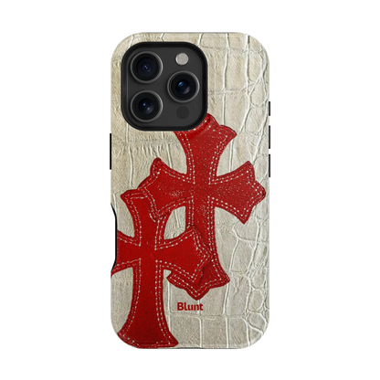 Crimson Creed iPhone Case