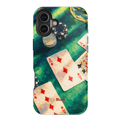 Painted Ace iPhone Case