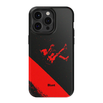 Red Shift iPhone Case