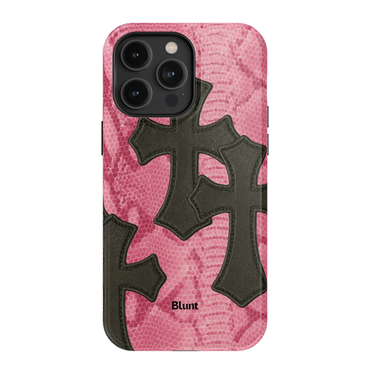Pink Gothic iPhone Case