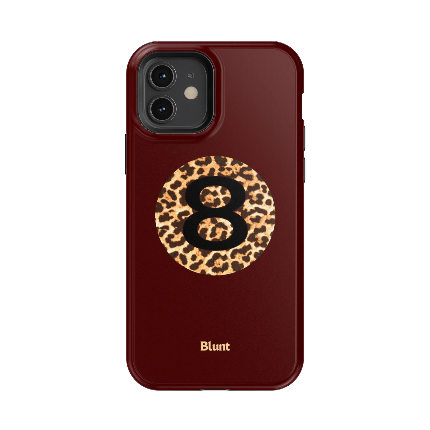 Burgundy Magic 8 iPhone Case