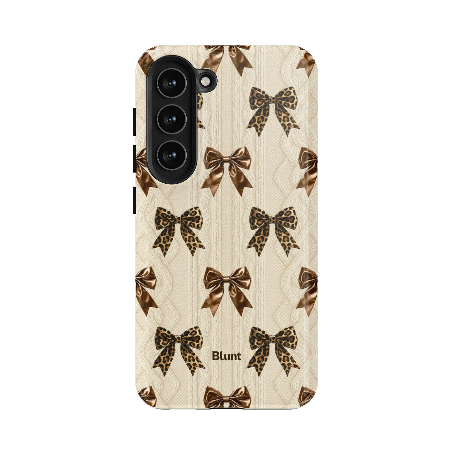 Cheetah Knit Samsung Case