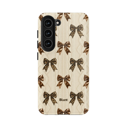 Cheetah Knit Samsung Case