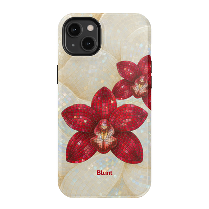Crimson Orchid iPhone Case