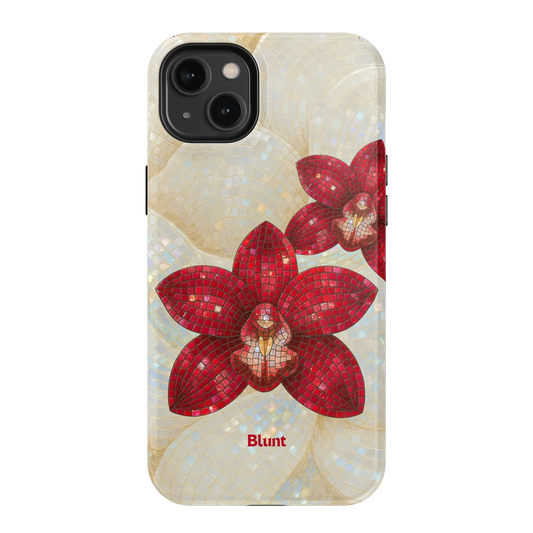 Crimson Orchid iPhone Case