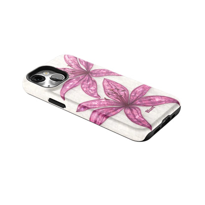 Purple-Floral-Luster-iphone-case-iPhone 13 Mini-2
