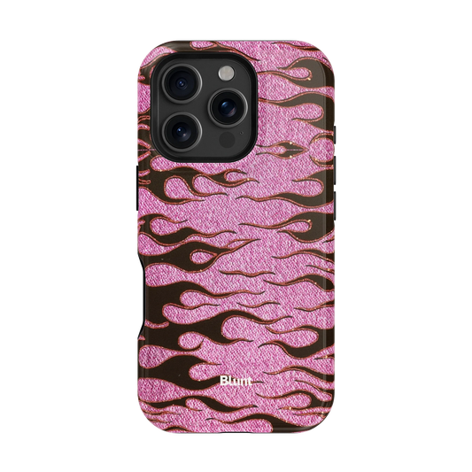 Fuchsia Heat iPhone Case