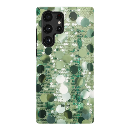 Sage Glitz Samsung Case