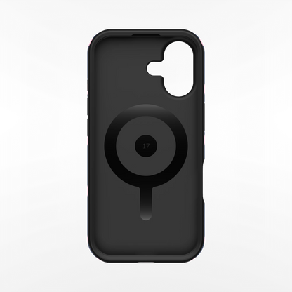 Navy Polka iPhone Case