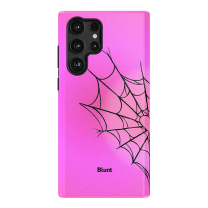 Pink Web Samsung Case