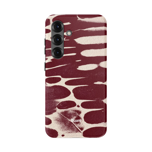 Crimson-Noir-Abstract-samsung-case-Galaxy S25-1