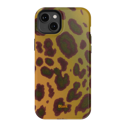Cranberry Cheetah iPhone Case