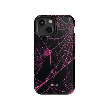 Pink Web iPhone Case