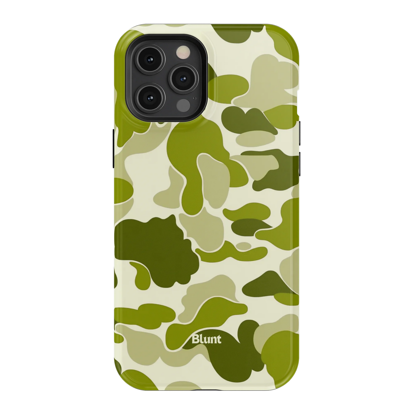 Lime Camo iPhone Case