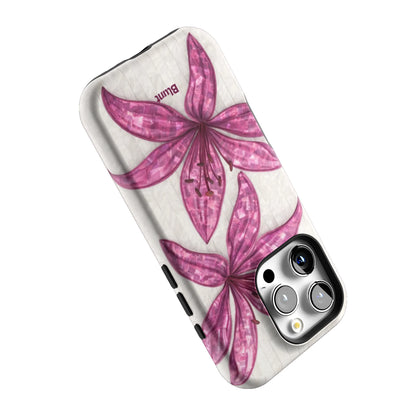 Purple-Floral-Luster-iphone-case-iPhone 16 Pro-4