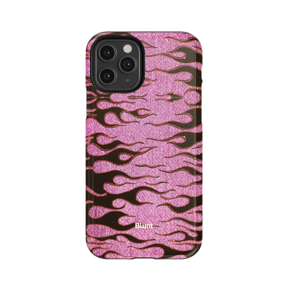 Fuchsia Heat iPhone Case