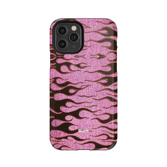 Fuchsia Heat iPhone Case