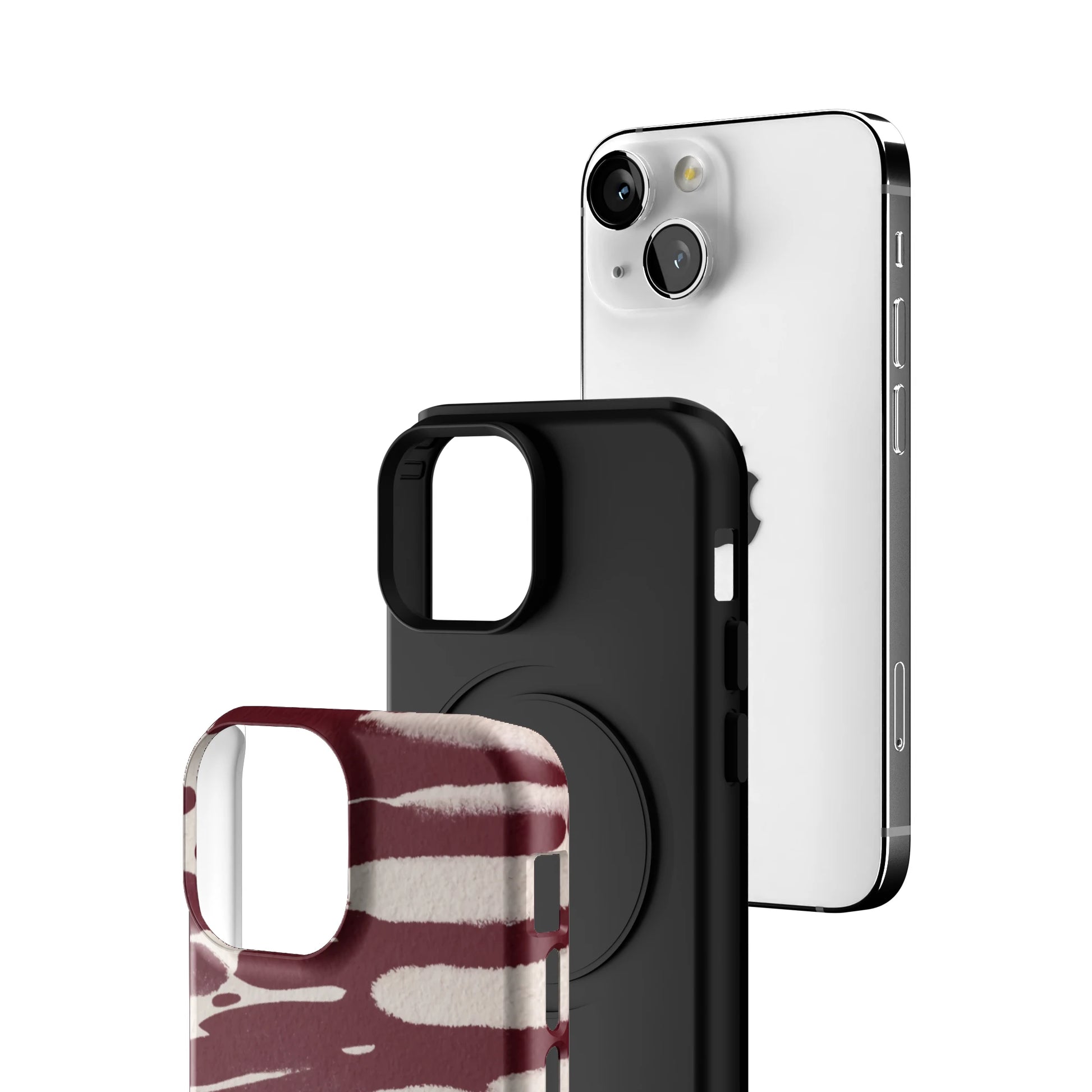 Crimson-Noir-Abstract-iphone-case-iPhone 13 Mini-3