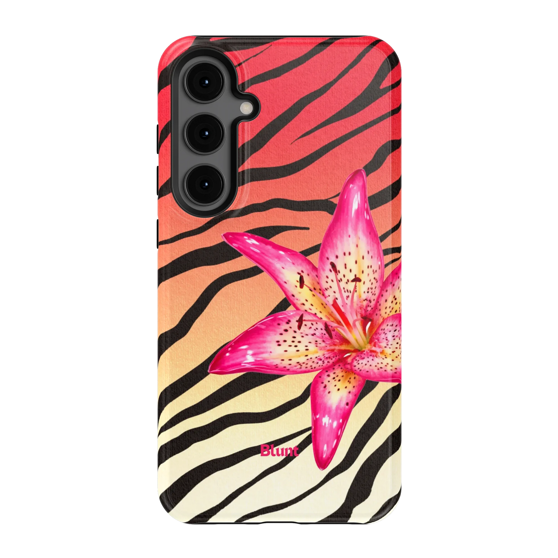 Striped-Lilly-samsung-case-Galaxy S24 Plus-1