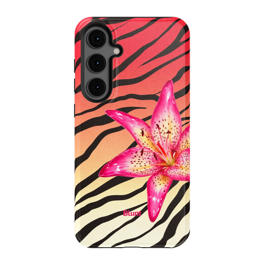 Striped-Lilly-samsung-case-Galaxy S24 Plus-1